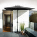 Hartman Catalan Balcony Parasol - Dark Grey