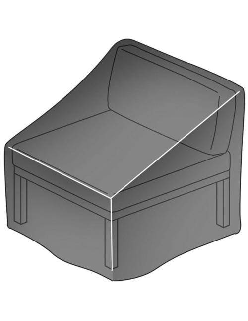 Kettler Elba Side Chair Protective Cover in Grey