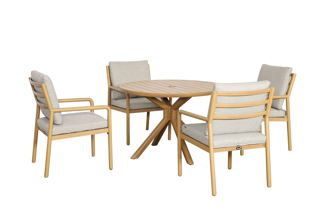 Hartman Sahara 4 Seater Round Dining Set