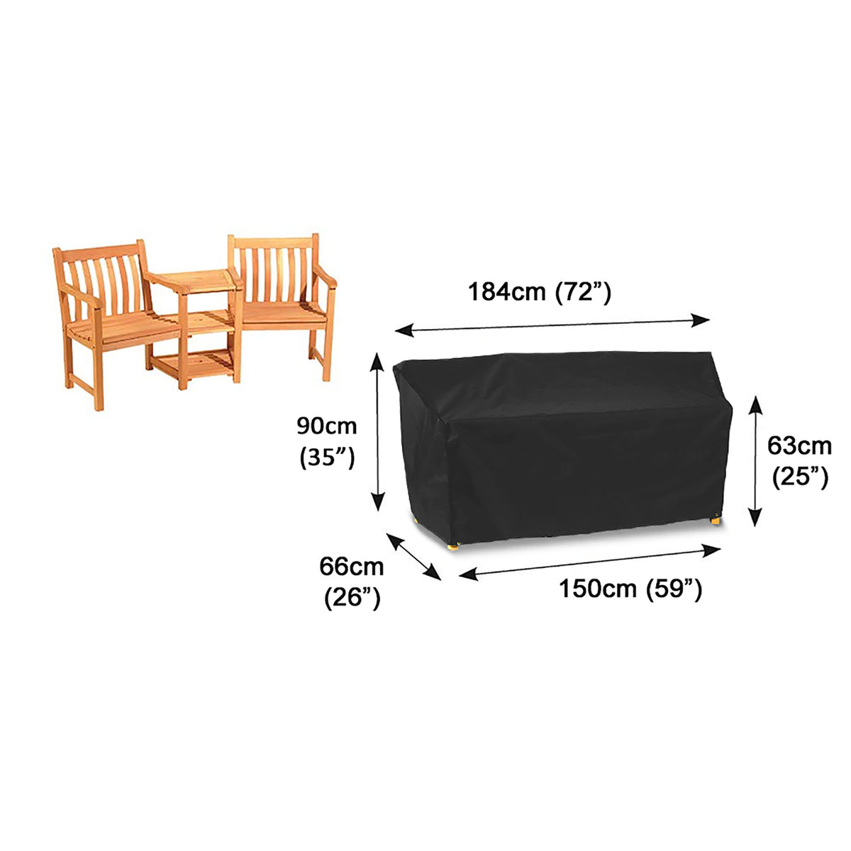 Bosmere Protector 5000 Companion Seat Cover
