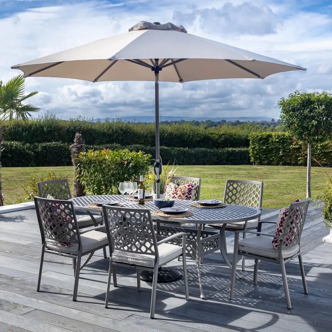 Hartman Avebury 6 Seat Oval Set in Crimini