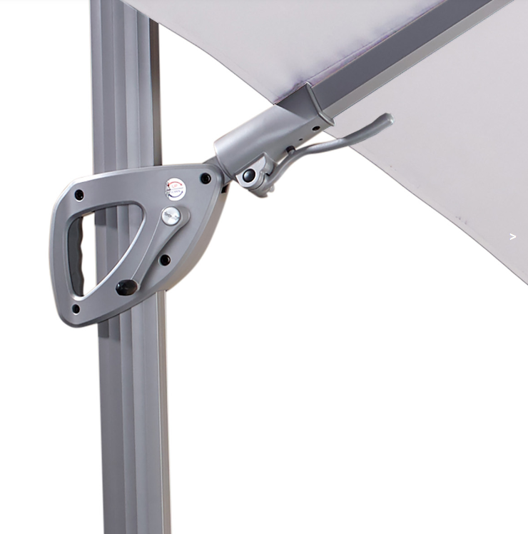 Hartman Pacific 3m Round Cantilever Parasol - Dove