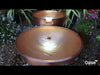Oase Copper Bowl Water Feature Round 60 with 4 spillways