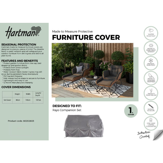 Hartman Rayo Companion Set Cover