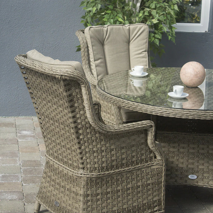 Hampton - 4 Seat Set with 120cm Round Table