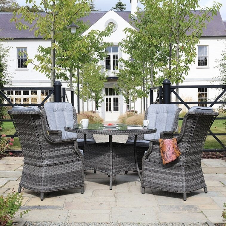 4 Seater Garden Furniture Dining Sets