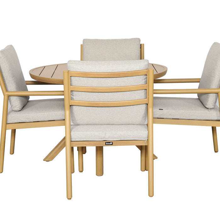 Hartman Sahara 4 Seater Round Dining Set