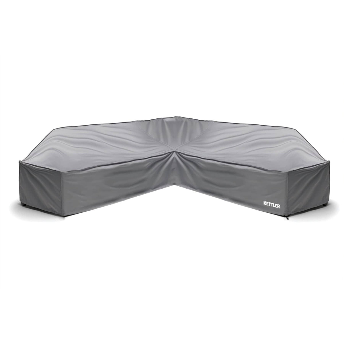 Kettler Garden Furniture Accessories Kettler Elba Low Lounge Standard Corner Protective Cover in Grey