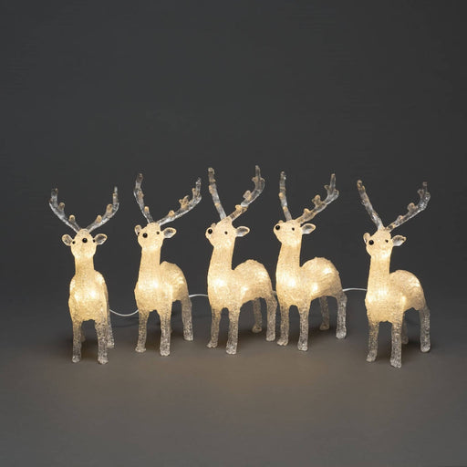 Konst Smide Christmas Decor Konstsmide Christmas LED Acrylic Reindeers