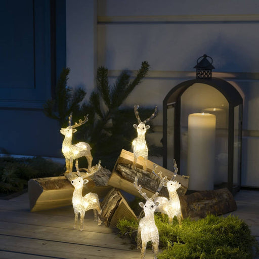 Konst Smide Christmas Decor Konstsmide Christmas LED Acrylic Reindeers