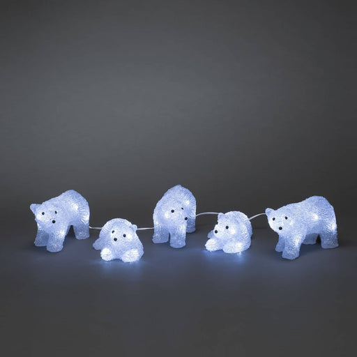 Konst Smide Christmas Decor Konstsmide Christmas LED Acrylic Polar Bears
