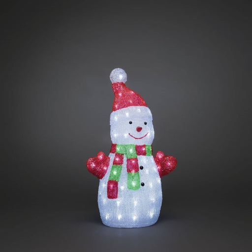 Konst Smide Christmas Decor Konstsmide Christmas LED Acrylic Snowman 50cm