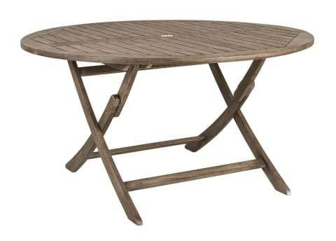 Alexander Rose Garden Furniture Alexander Rose Sherwood Dining Set with 6 Folding Carvers