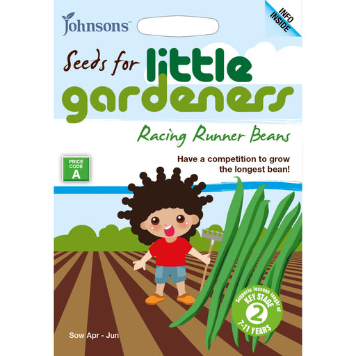Little Gardeners Vegetables Racing Runner Beans