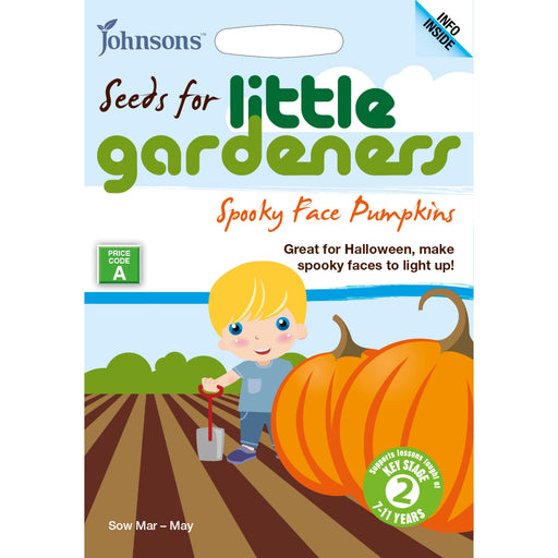 Little Gardeners Vegetables Spooky Face Pumpkins