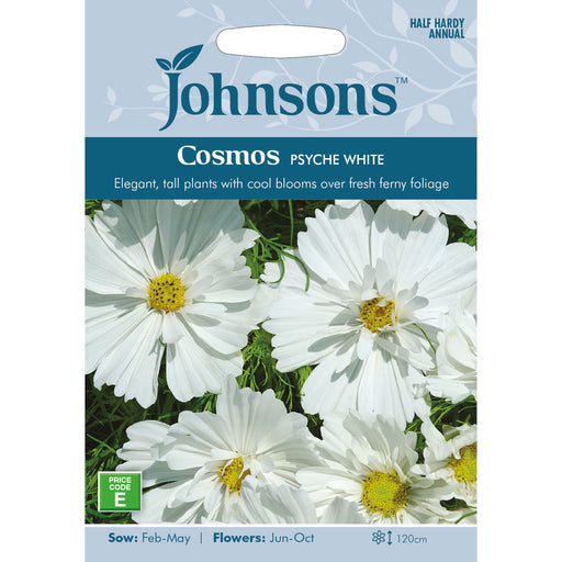 Flowers Cosmos Psyche White