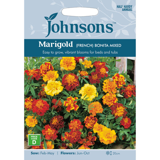 Flowers Marigold (French) Bonita Mixed