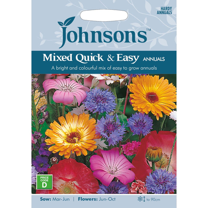 Flowers Mixed Quick And Easy Annuals
