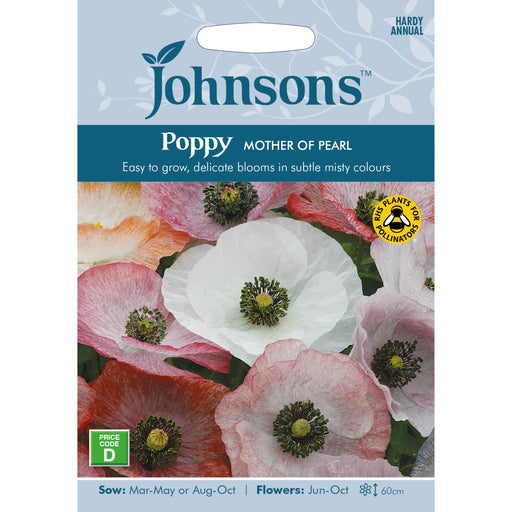 Flowers Poppy Mother Of Pearl