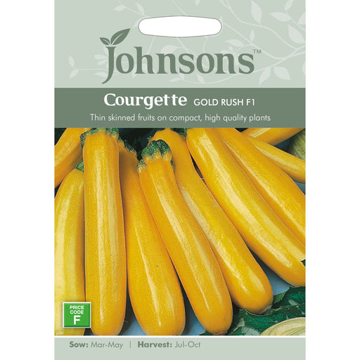 Vegetables Courgette Gold Rush F1