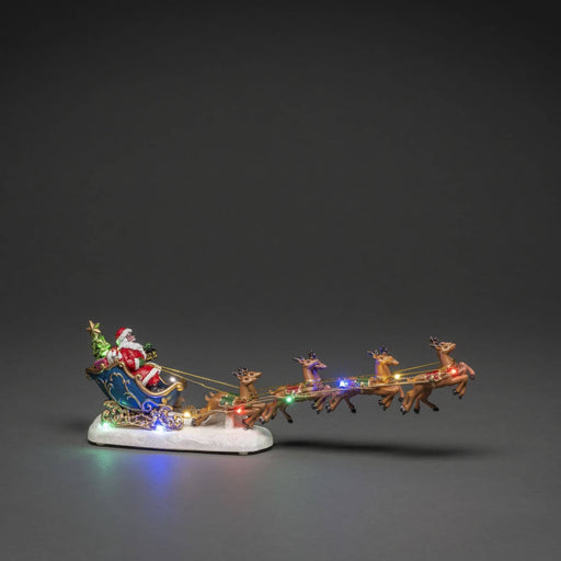 Fiber Optic Santa/Sledge