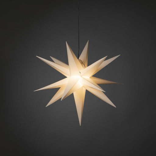 3D Plastic Star Light 60cm White