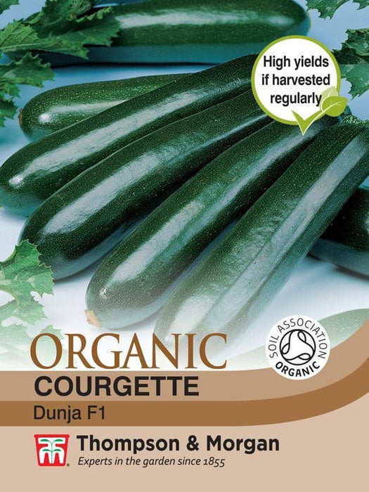Thompson & Morgan (Uk) Ltd Gardening Courgette Dunja F1 Hybrid (Organic)