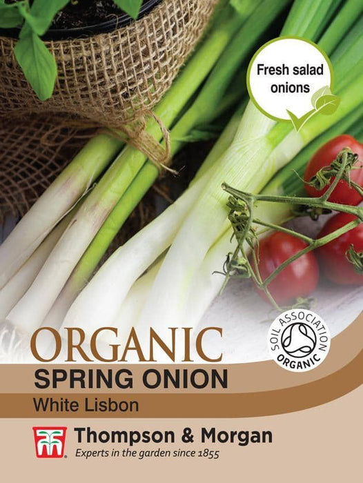 Thompson & Morgan (Uk) Ltd Gardening Spring Onion White Lisbon (Organic)