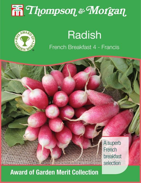 Thompson & Morgan (Uk) Ltd Gardening Radish French Breakfast 4 - Francis