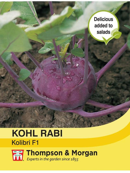 Thompson & Morgan (Uk) Ltd Gardening Kohl Rabi Kolibri F1 Hybrid