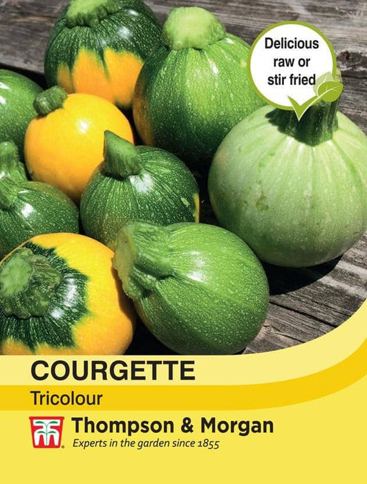 Thompson & Morgan (Uk) Ltd Gardening Courgette Tricolour F1