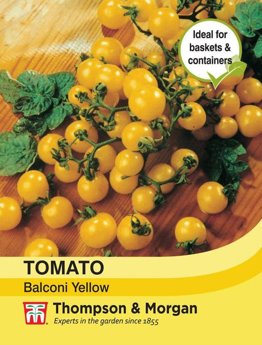 Thompson & Morgan (Uk) Ltd Gardening Tomato Balconi Yellow