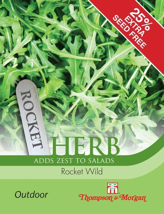 Thompson & Morgan (Uk) Ltd Gardening Herb Rocket Wild