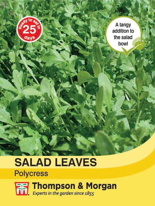 Thompson & Morgan (Uk) Ltd Gardening Salad Leaves - Polycress