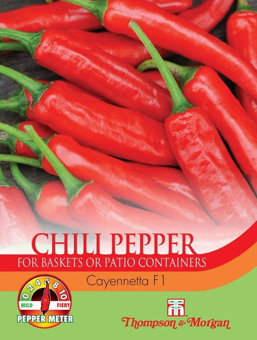 Thompson & Morgan (Uk) Ltd Gardening Pepper Chili Cayennetta
