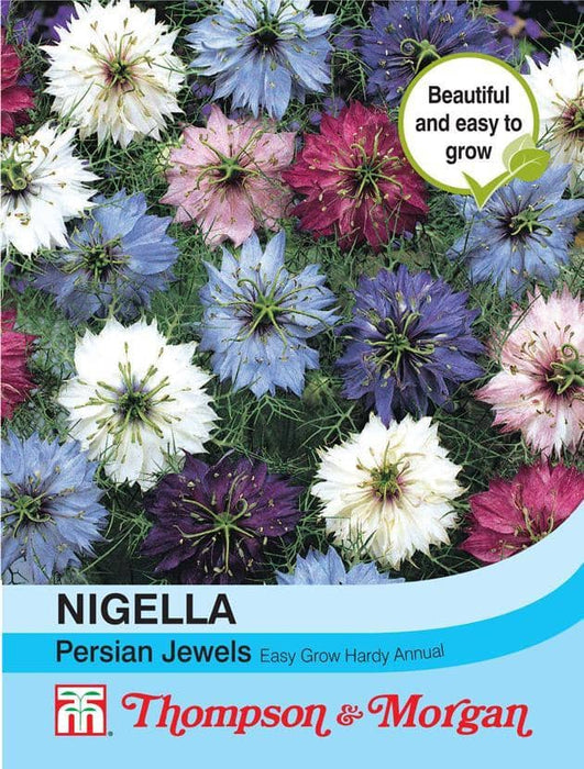 Thompson & Morgan (Uk) Ltd Gardening Nigella Persian Jewels Mixed