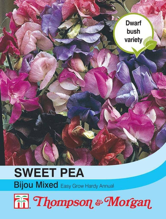 Thompson & Morgan (Uk) Ltd Gardening Sweet Pea Bijou Mixed