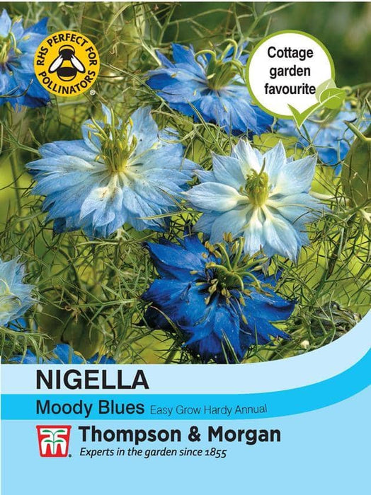 Thompson & Morgan (Uk) Ltd Gardening Nigella Moody Blues