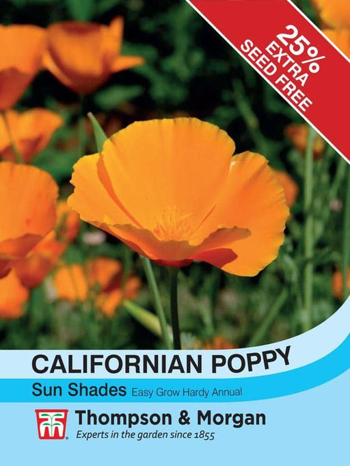 Thompson & Morgan (Uk) Ltd Gardening Californian Poppy Sun Shades