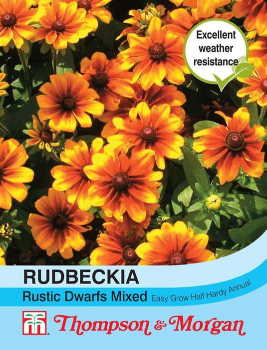 Thompson & Morgan (Uk) Ltd Gardening Rudbeckia Rustic Dwarfs Mixed