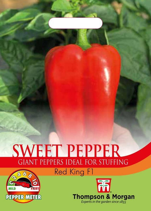 Thompson & Morgan (Uk) Ltd Gardening Pepper Sweet Red King F1