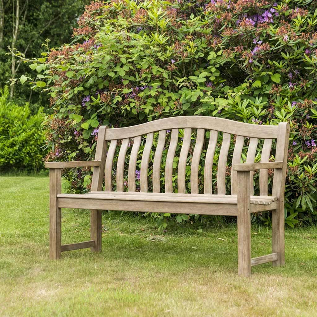 Alexander Rose Garden Furniture Alexander Rose Sherwood Turnberry Wooden Patio Bench 4ft