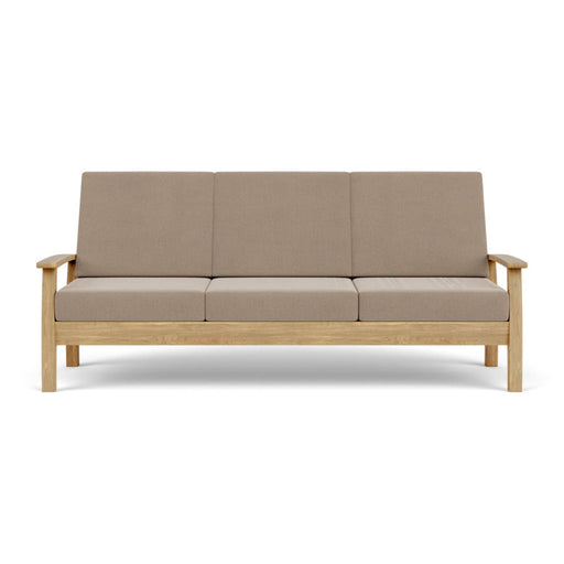 Barlow Tyrie Garden Furniture Barlow Tyrie Haven Three-Seat Settee in Taupe