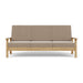 Barlow Tyrie Garden Furniture Barlow Tyrie Haven Three-Seat Settee in Taupe