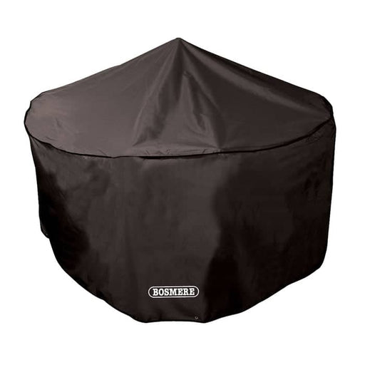 Bosmere Garden Furniture Accessories Bosmere Protector 6000 Circular Patio Set Cover - 8 Seat - Storm Black - D524
