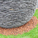 Mid Ulster Garden Centre Water Feature Grey Planet Slate Sphere Garden Water Feature - 50cm Diameter