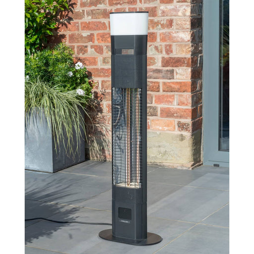 Kettler Garden Furniture Accessories Kettler Ibiza Floor-Standing Garden Heater with LED and Wireless Speaker (2 Sizes)