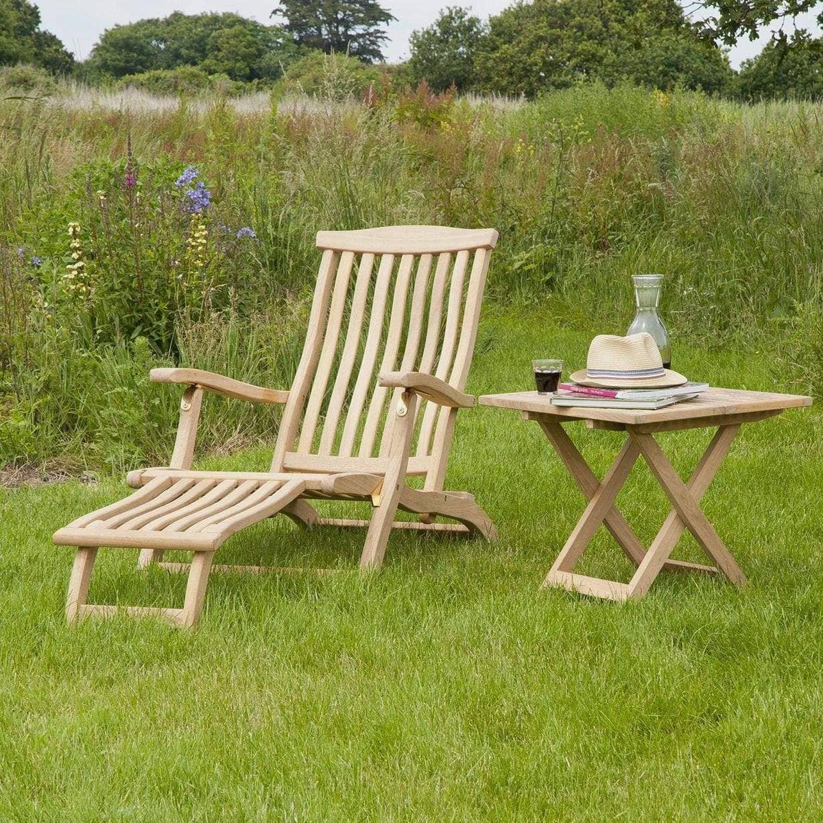 Alexander Rose Garden Furniture Alexander Rose Roble Steamer Chair