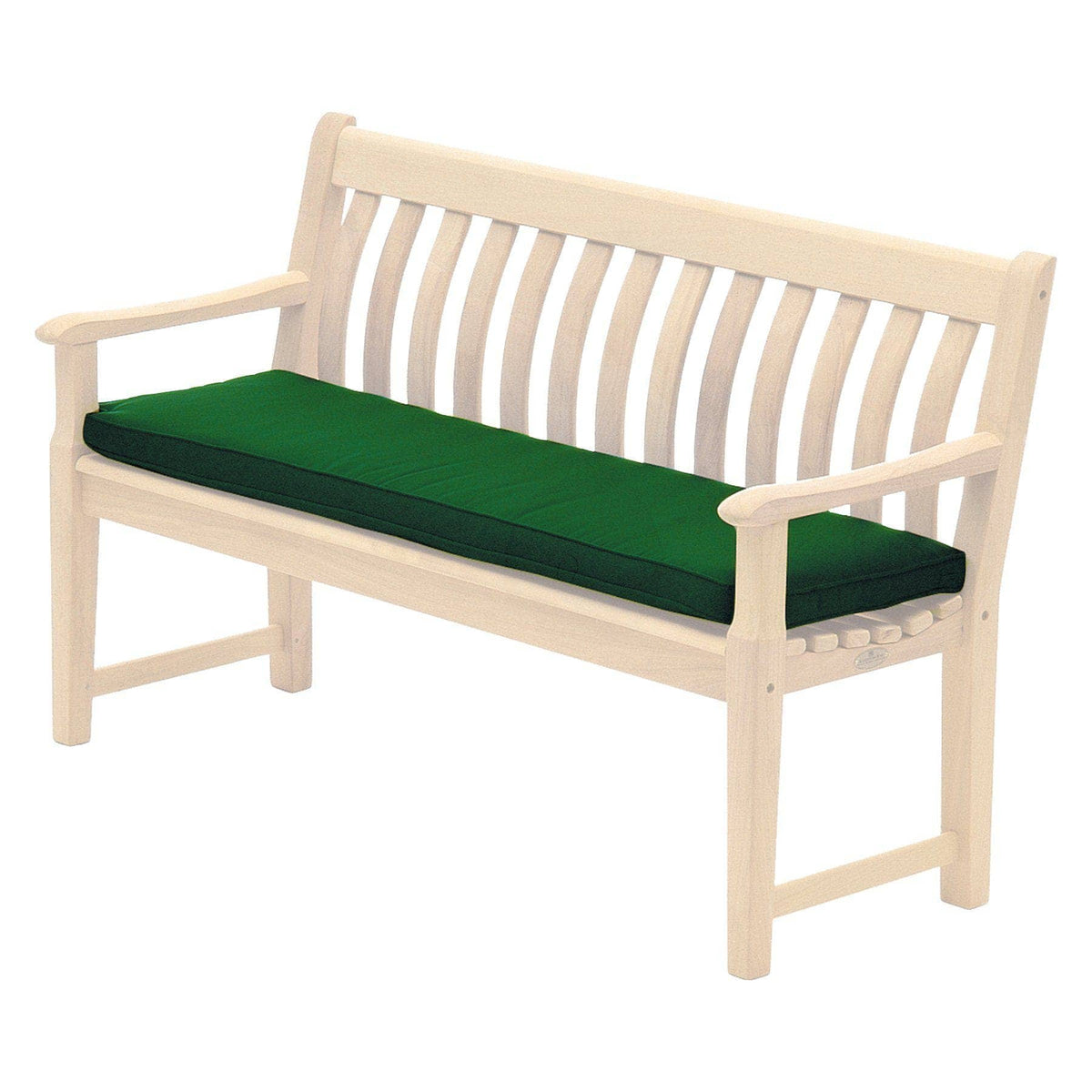 Alexander Rose Garden Furniture Accessories Forest Green Alexander Rose Premium Olefin 4ft Bench Cushion - 566