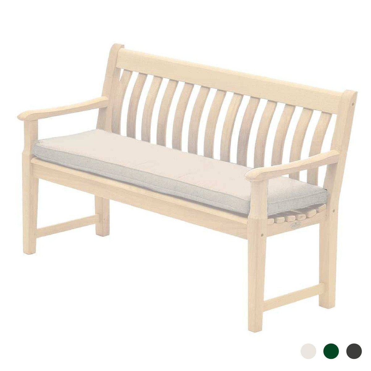 Alexander Rose Garden Furniture Accessories Oatmeal Alexander Rose Premium Olefin 5ft Bench Cushion - 567